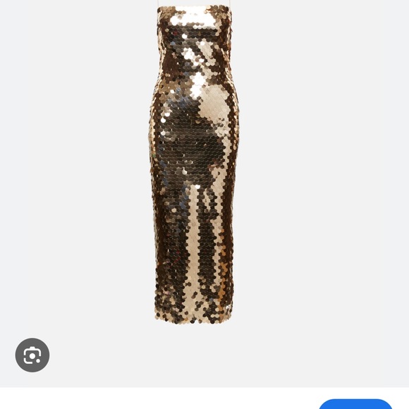 the new arrivals ilkyaz ozel phoenix sequined midi dress The New Arrivals Ilkyaz Ozel Exclusive Phoenix Sequined Crepe Midi Dress in Blue